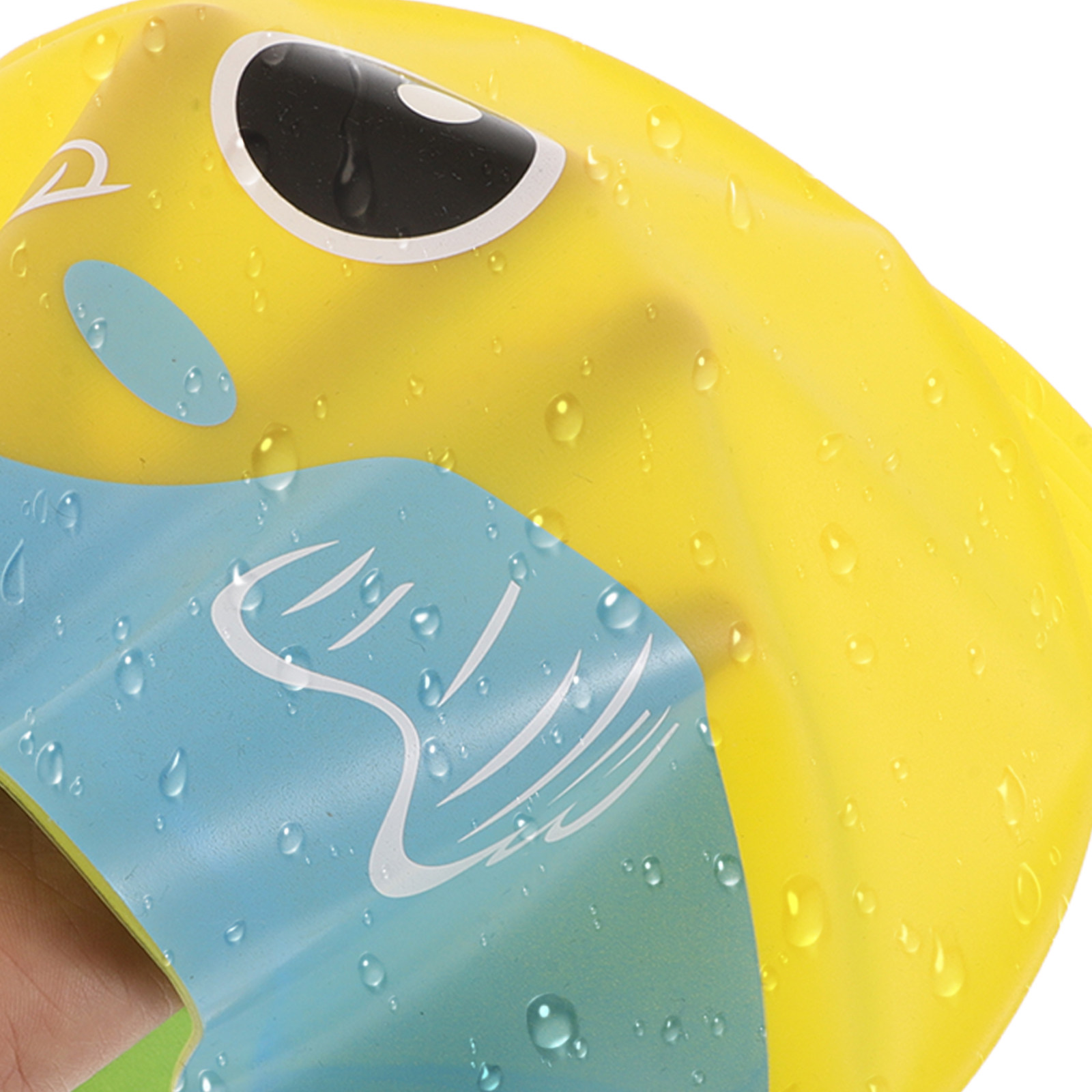 子供用、漫画柄プリントの水泳帽。柔らかいシリコン素材で快適、 - Swim Hat Silicone のレビューと価格